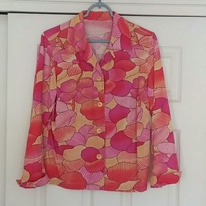 Lightweight Floral Jacket